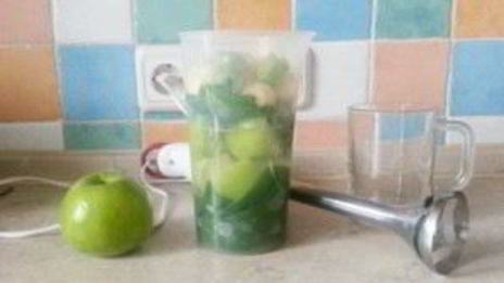 зеленый смузи для похудения