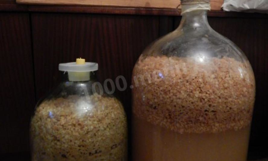 Рецепт вино из сушек яблок