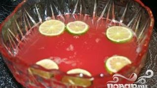 Вишневый пунш с лаймом