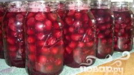 вишневый пунш с лаймом