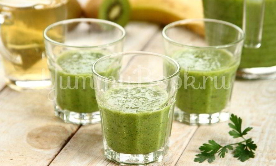 Рецепт здоровый коктейль с петрушкой