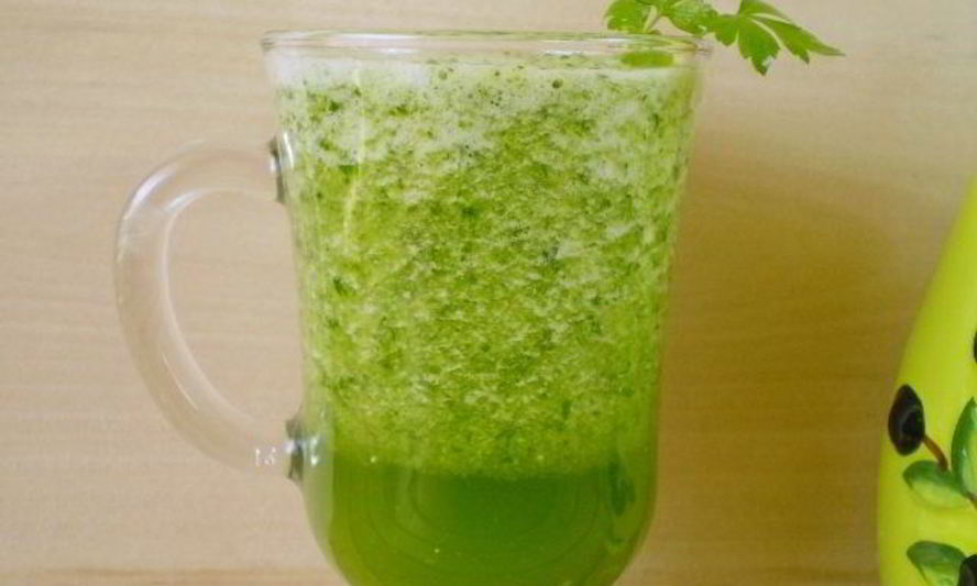 Рецепт зеленый коктейль с огурцом
