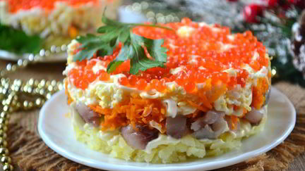 Новогодние салаты