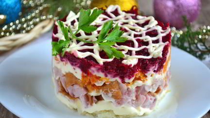 Салаты на праздничный стол