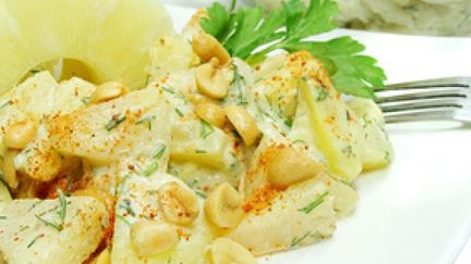 Салаты с ананасом