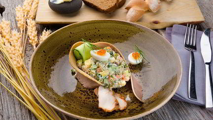 Салаты с языком