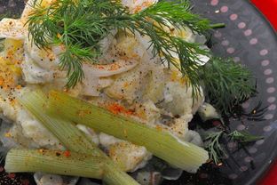 Деревенский салат по-шведски