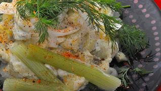 Деревенский салат по-шведски