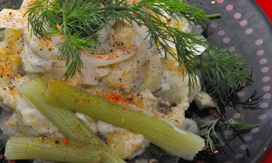 Рецепт деревенский салат по-шведски