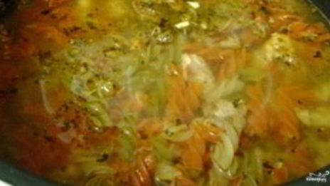 горячий салат со свининой