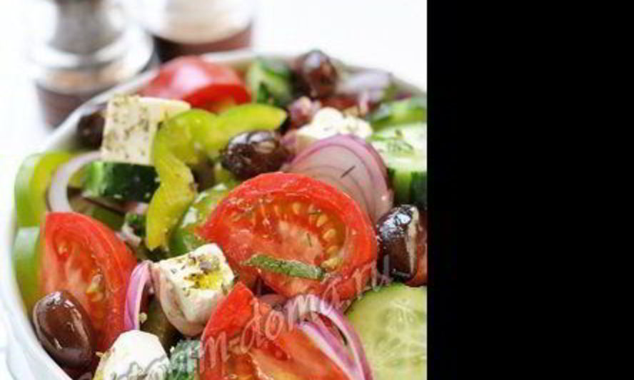 Рецепт греческий овощной салат