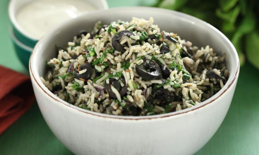 Рецепт греческий рисовый салат