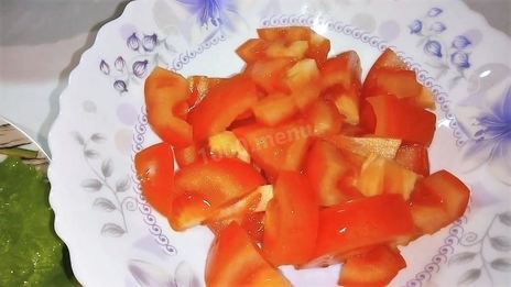 греческий салат из овощей и сыра