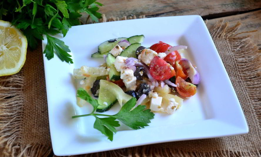 Рецепт греческий салат классический