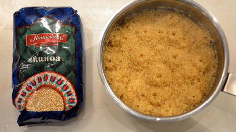 греческий салат с киноа