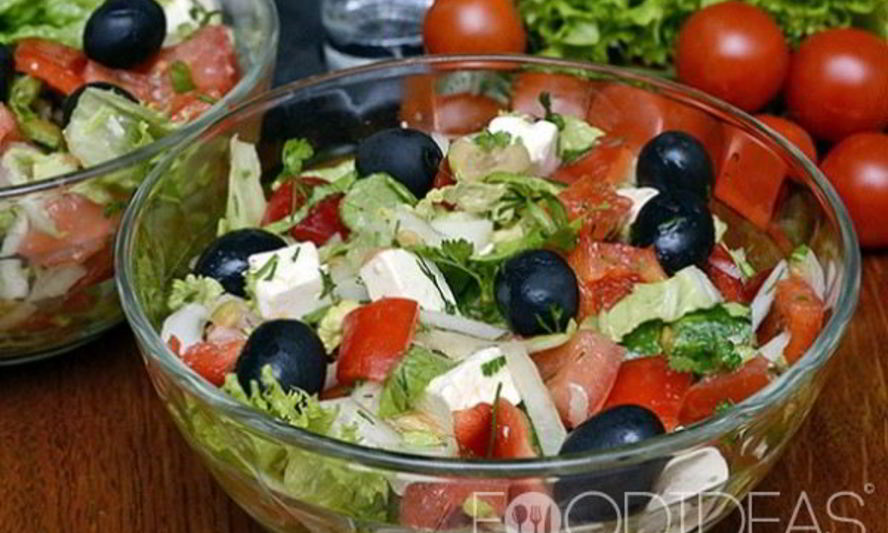 Рецепт греческий салат с пекинской капустой