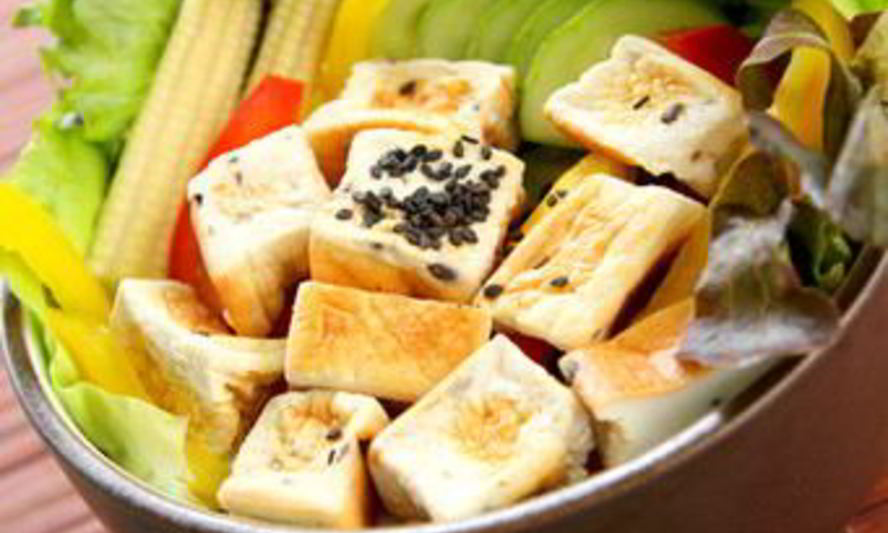 Рецепт греческий салат с тофу