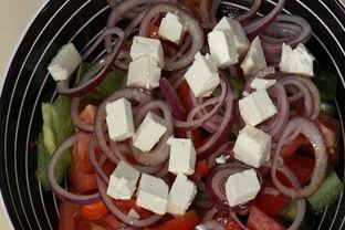 Легкий греческий салат