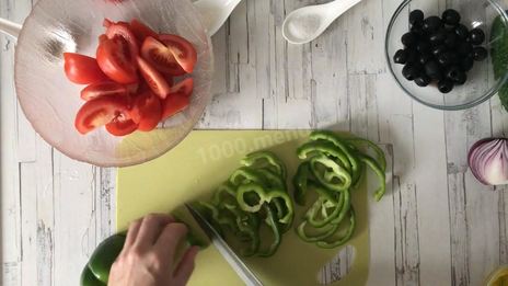 салат греческий с брынзой классический