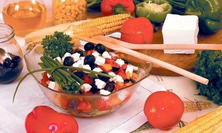 Рецепт салат греческий с брынзой