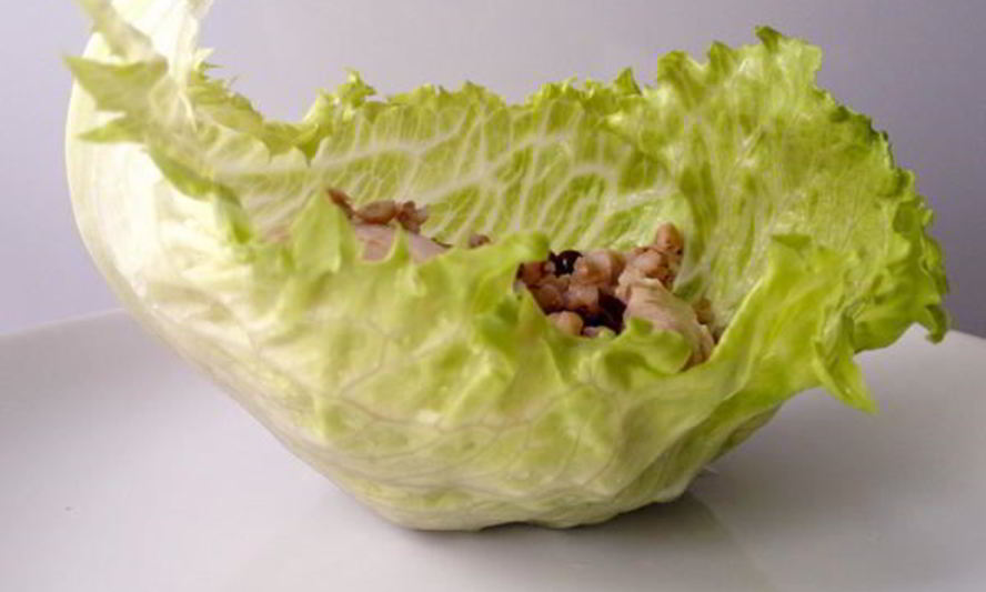 Рецепт салат из гречи, кролика и брусники