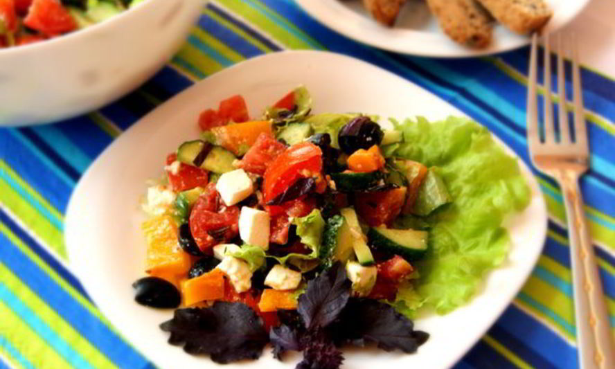 Рецепт салат по-гречески