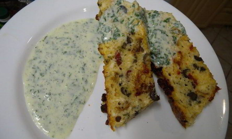 Рецепт запеканка салат греческий