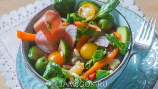 Итальянский салат корн