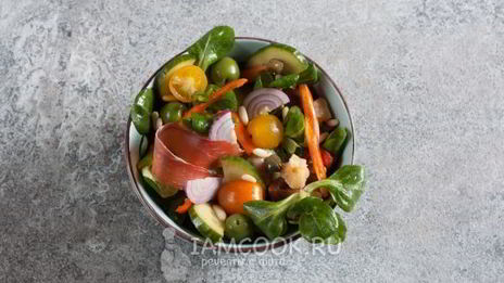 итальянский салат корн