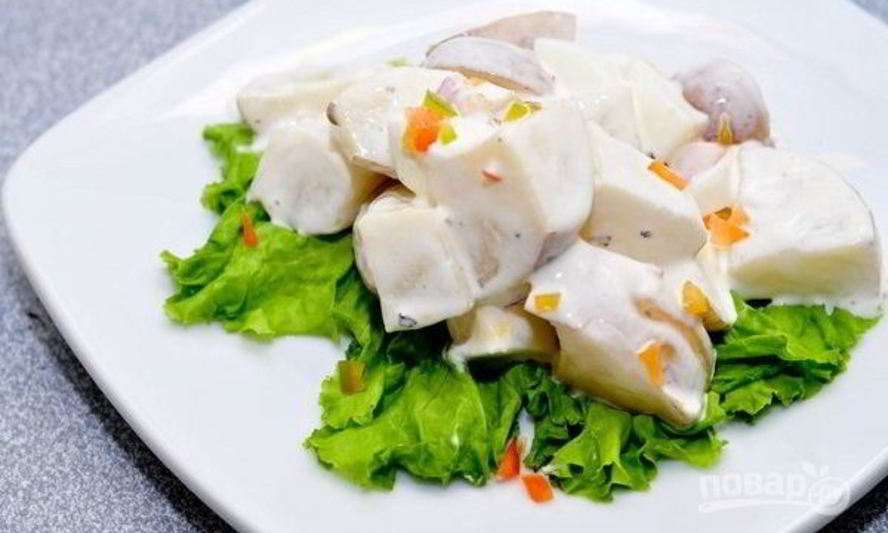Рецепт американский картофельный салат