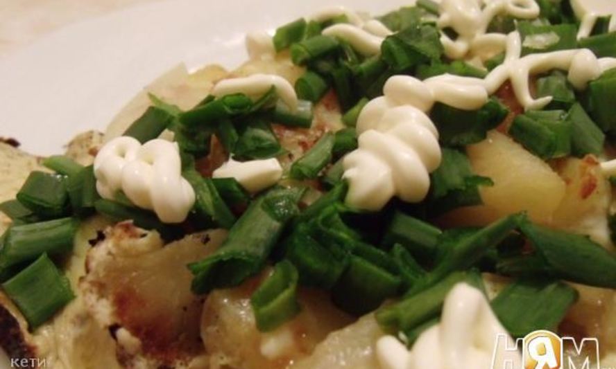 Рецепт горячий картофельный салат