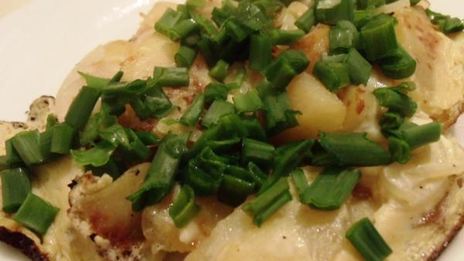 горячий картофельный салат