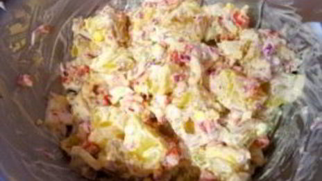 картофельный салат классический