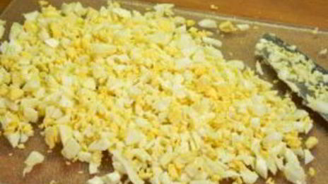 картофельный салат на гарнир