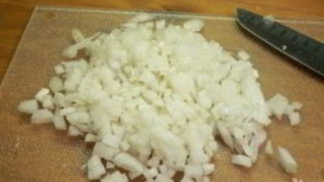 картофельный салат на гарнир