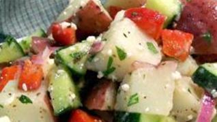 Картофельный салат по-летнему