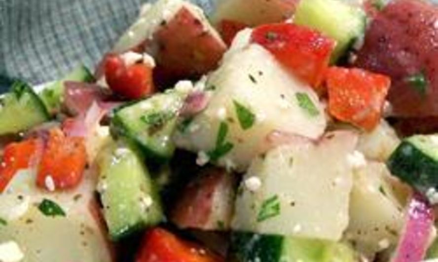Рецепт картофельный салат по-летнему