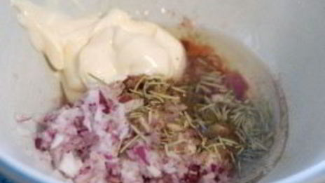 картофельный салат розмари