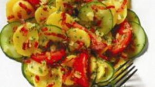 Картофельный салат с беконом