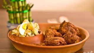 Картофельный салат с курочкой