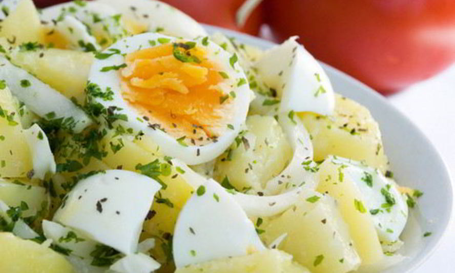 Рецепт картофельный салат с пряными травами