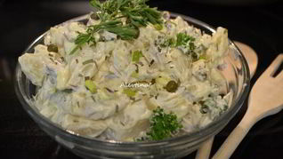 Простой картофельный салат