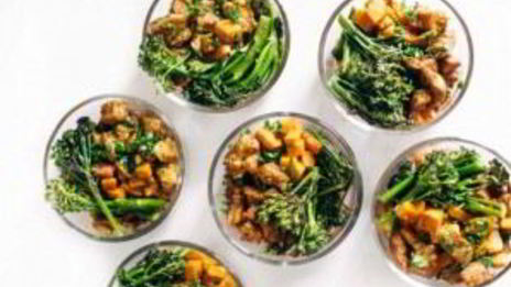 пряный курино-картофельный салат примитив