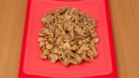 салат из картофеля и грибов