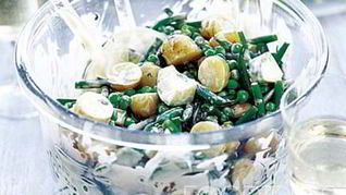 Салат из картофеля