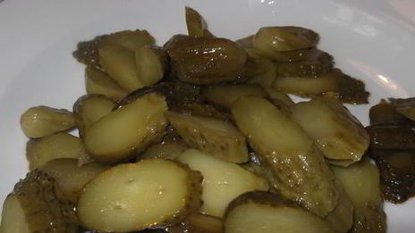 салат с картофелем и грибами