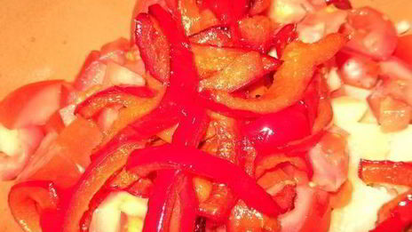 теплый картофельный салат