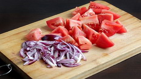 теплый салат с картофелем