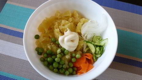 японский картофельный салат