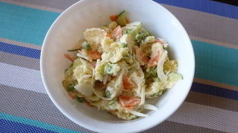 японский картофельный салат